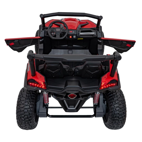 Duży Buggy dla dzieci UTV X3 Off-Road 2-osobowy 4 x 200W Czerwony BBH-028.CR